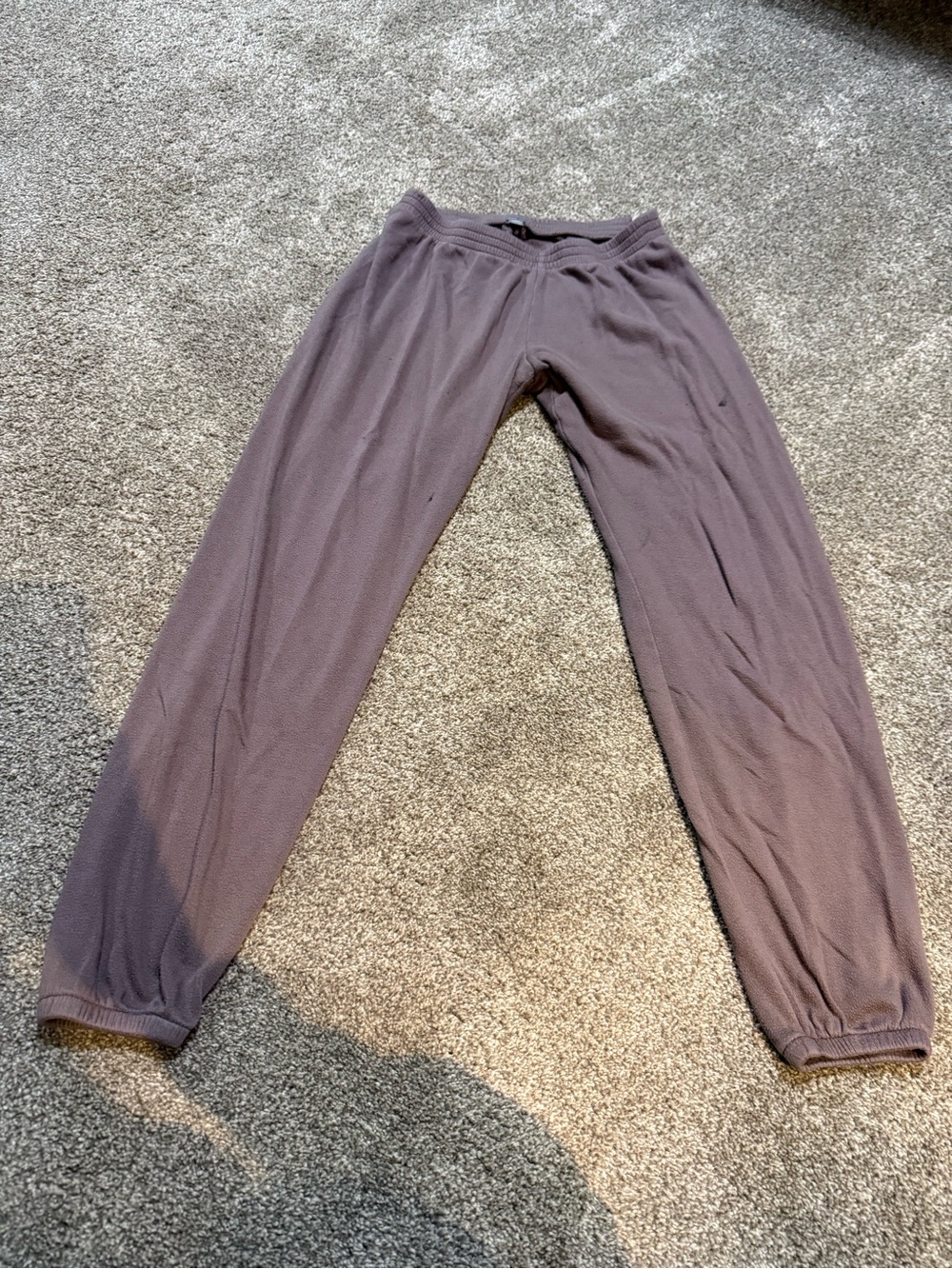 Free with any purchase ! aerie Mauve Fleece Jogger Pants